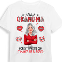 Personalized Being A Grandma Shirt - Hoodie - Sweatshirt 24037 thumb 1