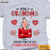 Personalized Being A Grandma Shirt - Hoodie - Sweatshirt 24037 thumb 1