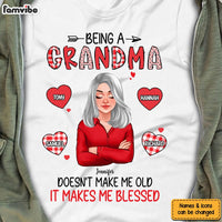 Personalized Being A Grandma Shirt - Hoodie - Sweatshirt 24037 thumb 1