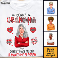 Personalized Being A Grandma Shirt - Hoodie - Sweatshirt 24037 thumb 1