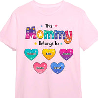 Personalized Colorful Flower This Mom Belongs To Shirt - Hoodie - Sweatshirt 24040 thumb 1