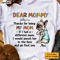 Personalized Thank you Dog Mom Shirt - Hoodie - Sweatshirt 24042 thumb 1