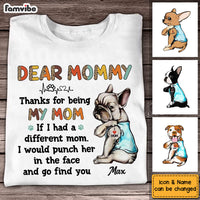 Personalized Thank you Dog Mom Shirt - Hoodie - Sweatshirt 24042 thumb 1