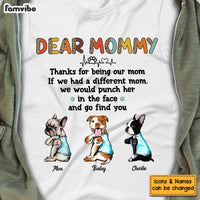 Personalized Thank you Dog Mom Shirt - Hoodie - Sweatshirt 24042 thumb 1