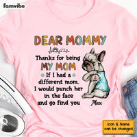 Personalized Thank you Dog Mom Shirt - Hoodie - Sweatshirt 24042 thumb 1