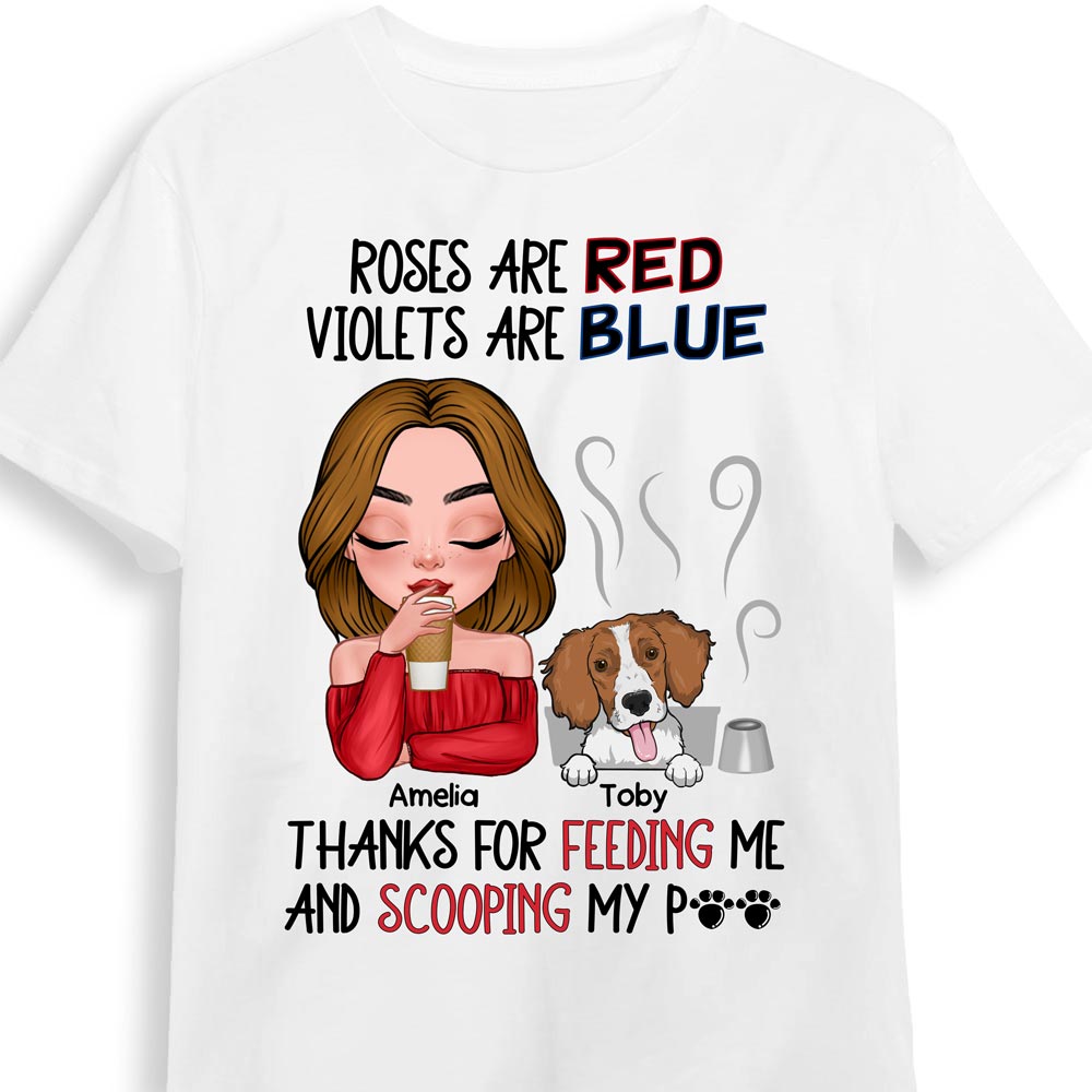 Personalized Gift for Dog Mom Shirt 24053 Primary Mockup