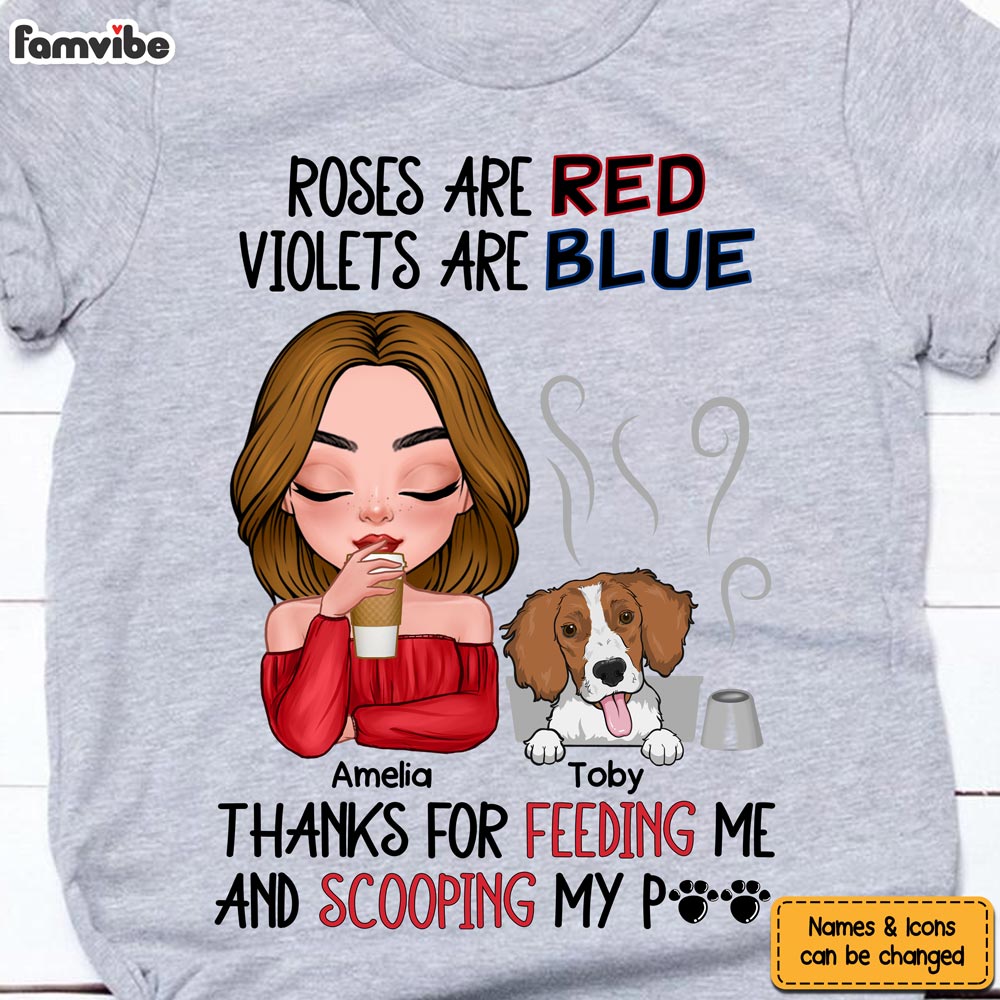 Personalized Gift for Dog Mom Shirt 24053 Primary Mockup