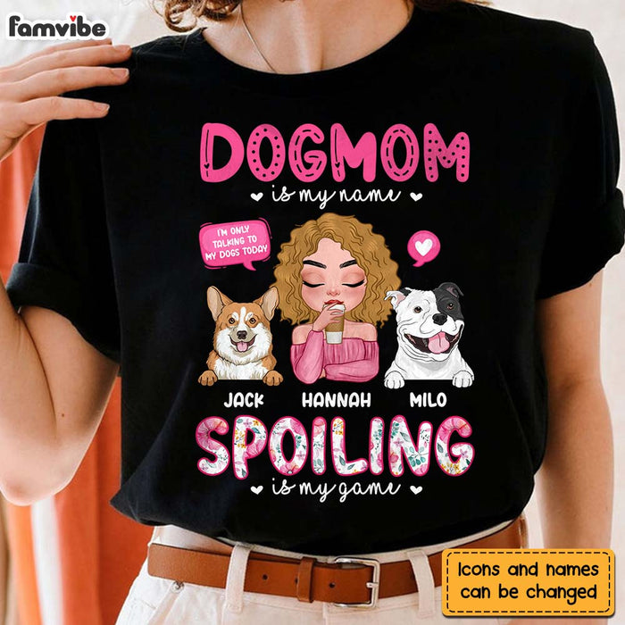 Personalized Gift Dog Mom Is My Name Shirt - Hoodie - Sweatshirt 24054 1