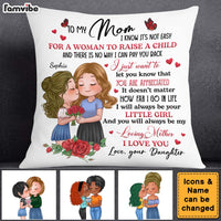 Personalized To My Mom I Will Always Be Your Little Girl Pillow 24055 thumb 1