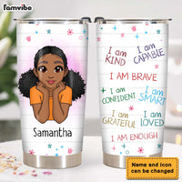 Personalized Gift For Granddaughter I Am Kind Steel Tumbler 24058 thumb 1