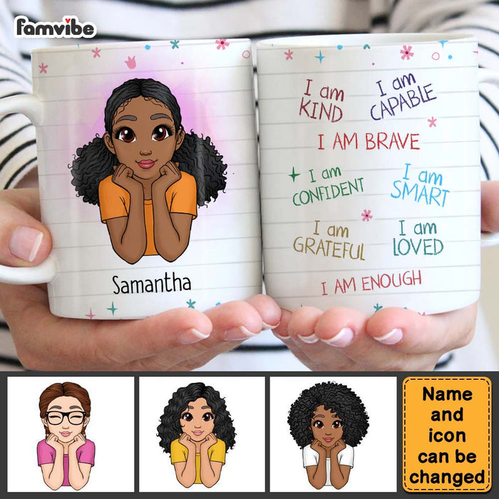 Personalized Gift For Granddaughter I Am Kind Mug 24059 1