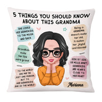 Personalized 5 things you should know about this Grandma Pillow 24060 thumb 1