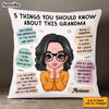 Personalized 5 things you should know about this Grandma Pillow 24060 1