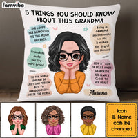 Personalized 5 things you should know about this Grandma Pillow 24060 thumb 1