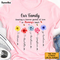 Personalized Gift For Mom Flowers Garden Shirt - Hoodie - Sweatshirt 24064 thumb 1