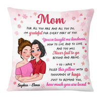 Personalized Gift For Mom And Daughter Hug This Pillow 24065 thumb 1
