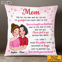 Personalized Gift For Mom And Daughter Hug This Pillow 24065 thumb 1
