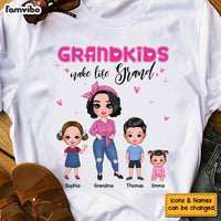 Personalized Grandma And Grandkids Shirt - Hoodie - Sweatshirt 24068 thumb 1