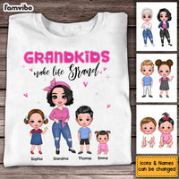 Personalized Grandma And Grandkids Shirt - Hoodie - Sweatshirt 24068 thumb 1