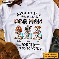 Personalized Gift for Dog Mom Forced To Go To Work Shirt - Hoodie - Sweatshirt 24074 thumb 1
