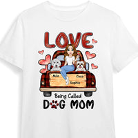Personalized Gift Love Being Called Dog Mom Shirt - Hoodie - Sweatshirt 24078 thumb 1