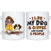 Personalized Like Dog And Coffee Mug 24079 1