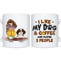 Personalized Like Dog And Coffee Mug 24079 thumb 1