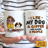 Personalized Like Dog And Coffee Mug 24079 thumb 1