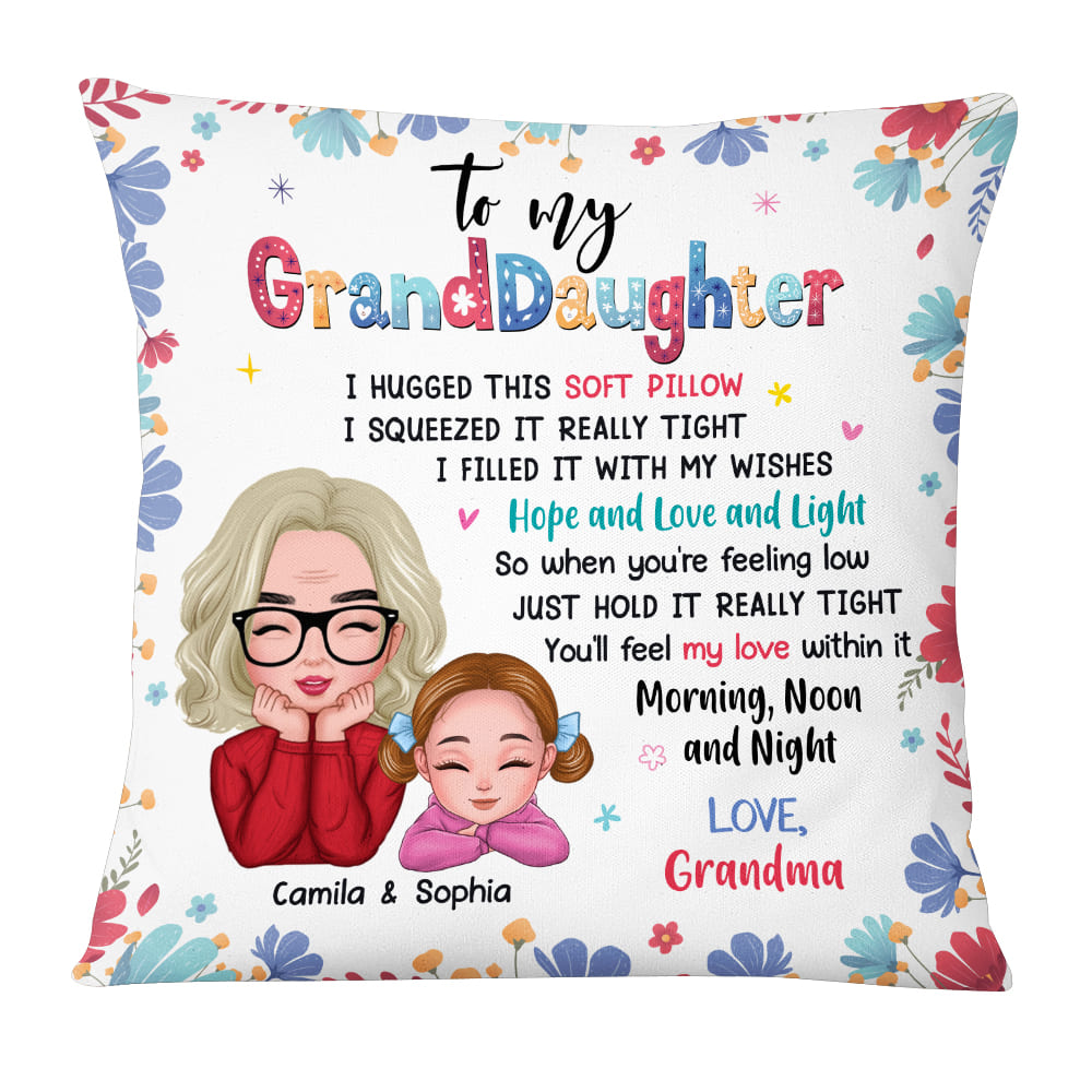 Personalized Grandma Hug This Pillow 24080 Primary Mockup