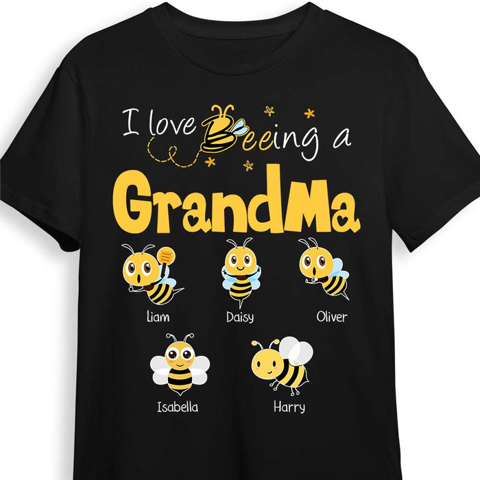 Personalized I Love Being Grandma Shirt - Hoodie - Sweatshirt 24081 1