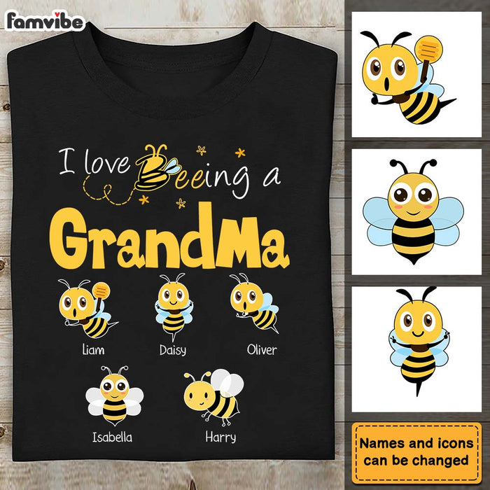 Personalized I Love Being Grandma Shirt - Hoodie - Sweatshirt 24081 1