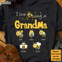 Personalized I Love Being Grandma Shirt - Hoodie - Sweatshirt 24081 thumb 1