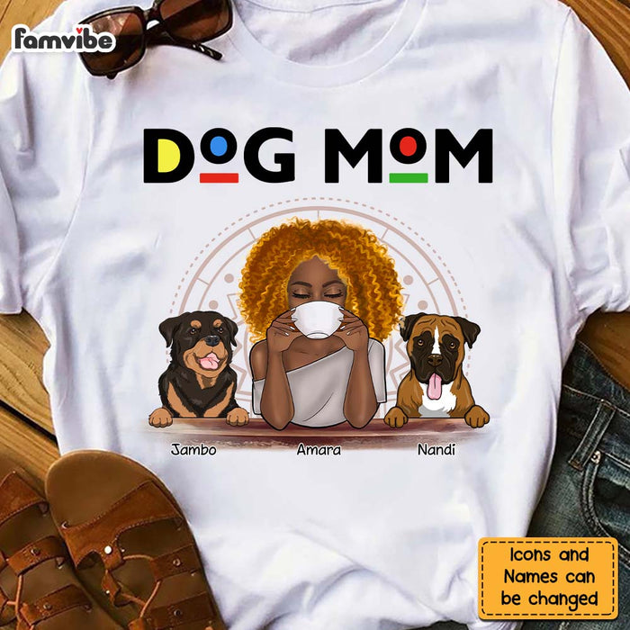 Personalized Dog Mom Proud Shirt - Hoodie - Sweatshirt 24086 1