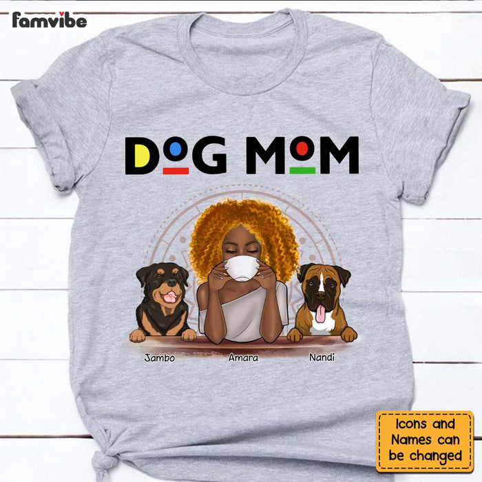 Personalized Dog Mom Proud Shirt - Hoodie - Sweatshirt 24086 1