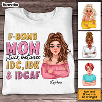 Personalized Gift F-bomb Mom Shirt - Hoodie - Sweatshirt 24087 thumb 1