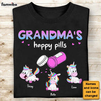 Personalized Grandma Happy Pills Shirt - Hoodie - Sweatshirt 24088 thumb 1