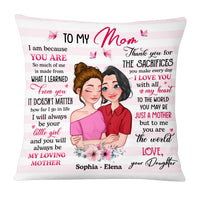 Personalized I Am Because You Are Pillow 24096 thumb 1