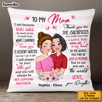 Personalized I Am Because You Are Pillow 24096 thumb 1