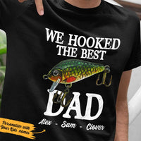 Personalized Dad Fishing  T Shirt MY151 95O36 thumb 1