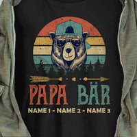 Personalized Dad Camping  Papa German T Shirt AP139 30O57 thumb 1