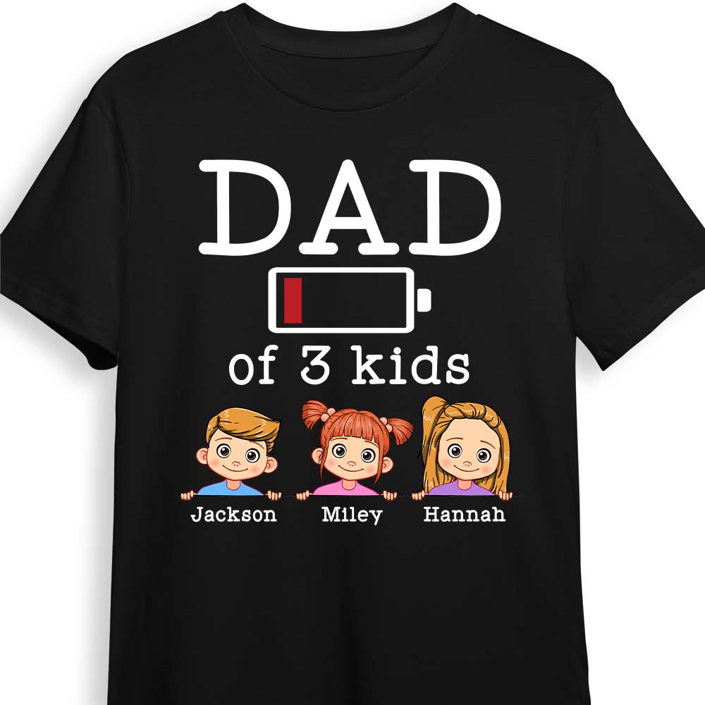 Personalized Father Day Gift Dad Of Kids Mug Shirt 24100 Primary Mockup