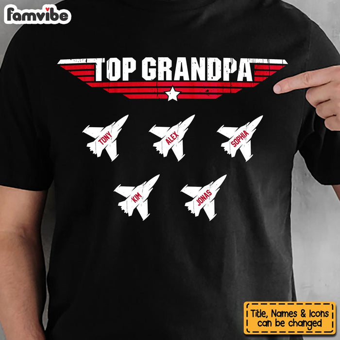 Personalized Gift Top Grandpa Shirt - Hoodie - Sweatshirt 24105 1