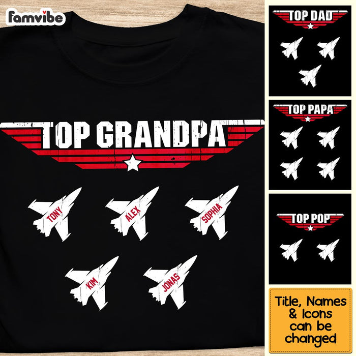 Personalized Gift Top Grandpa Shirt - Hoodie - Sweatshirt 24105 1