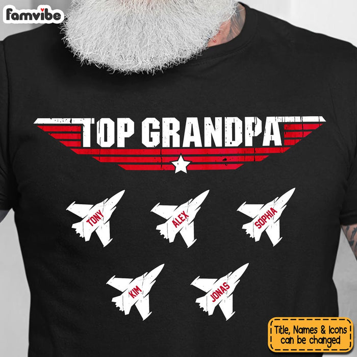 Personalized Gift Top Grandpa Shirt - Hoodie - Sweatshirt 24105 1