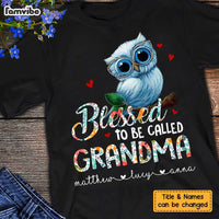 Personalized Blessed To Be Called Grandma Shirt - Hoodie - Sweatshirt 24111 thumb 1