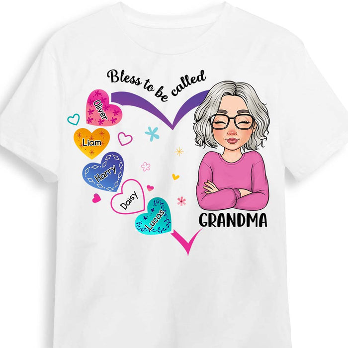 Personalized Bless To Be Called Grandma Shirt - Hoodie - Sweatshirt 24113 1