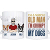 Personalized A Simple Old Man Likes Dog Mug 24114 1