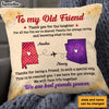 Personalized Gift For Long Distance Friends Thank You Pillow 24118 1