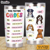 Personalized Gift Dog Texting Codes Steel Tumbler 24119 1