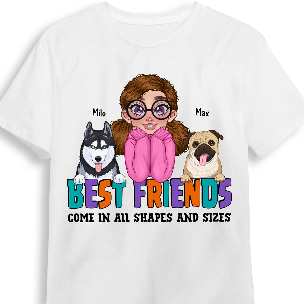 Personalized Gift Friends Come In All Shapes And Sizes Shirt 24120 Primary Mockup